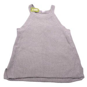 Crazy 8 Girls Sleeveless Sweater Knit Tank - Size 14-16 - Gray
